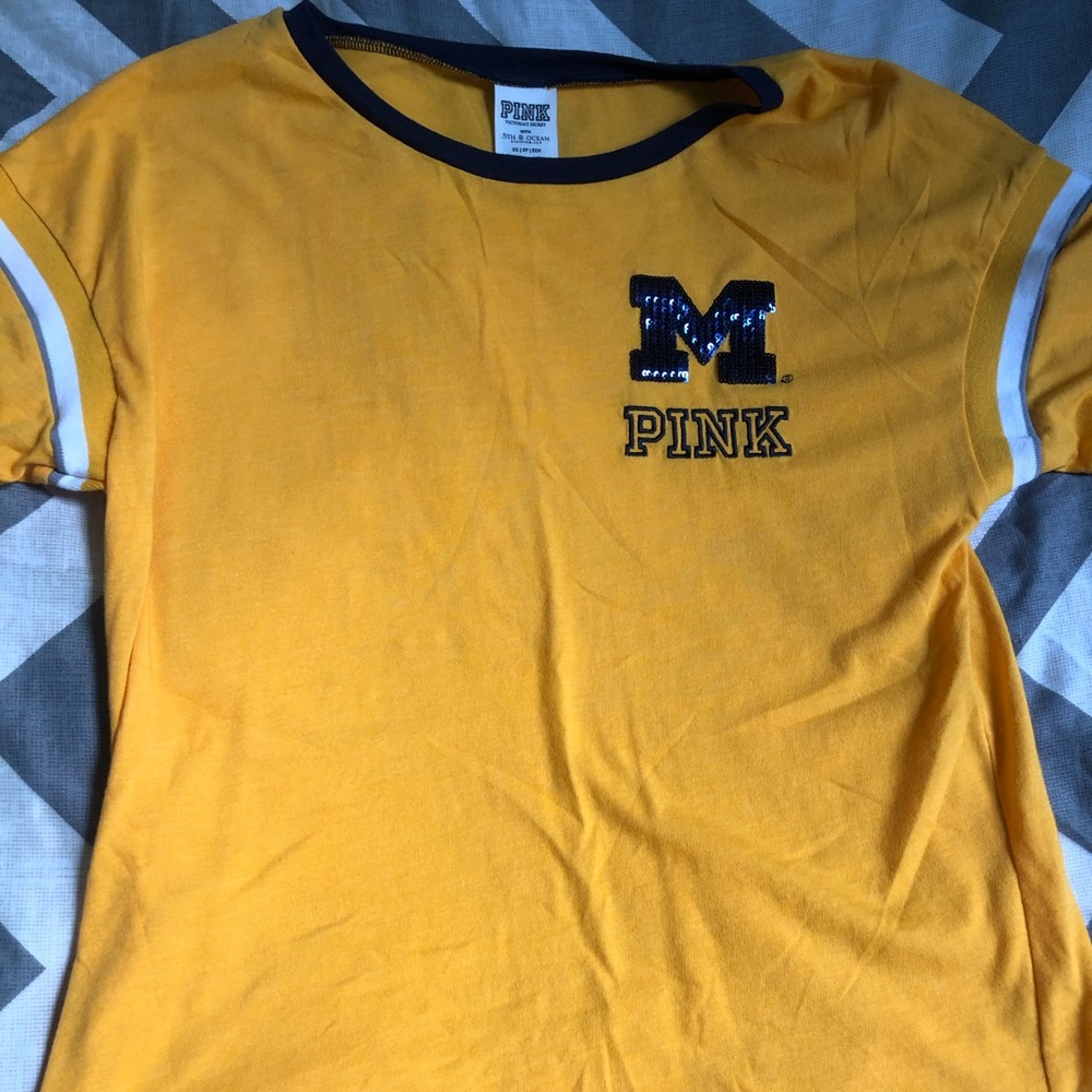 Pink Mighigan Shirt